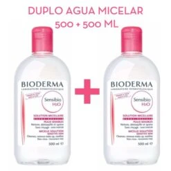 Bioderma Duplo Sensibio H2O Solución Micelar Pack Oferta 500 + 500 Ml