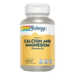 Solaray Calcio Y Magnesio 90 Cápsulas
