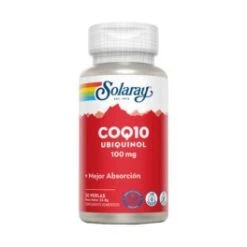 Solaray Ubiquinol CoQ-10 100 Mg, 30 Perlas