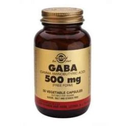 Solgar GABA 500 Mg, 50 Cápsulas