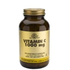 Solgar Vitamina C 1000 Mg, 100 Cápsulas Vegetales