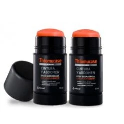 Thiomucase Stick Hombre Cintura Y Abdomen DUPLO 2 X 75 Ml