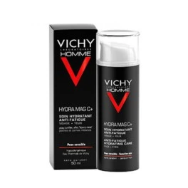 Vichy Homme Hydra Mag C+ Tratamiento Hidratante Antifatiga Para Rostro Y Ojos, 50 Ml. 1 Vichy Homme Hydra Mag C+ Tratamiento Hidratante Antifatiga Para Rostro Y Ojos, 50 Ml.